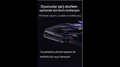 SnapCharge Standlı Hızlı Şarj Kablosu – Telefon Tutucu Özellikli, Pratik & Güçlü